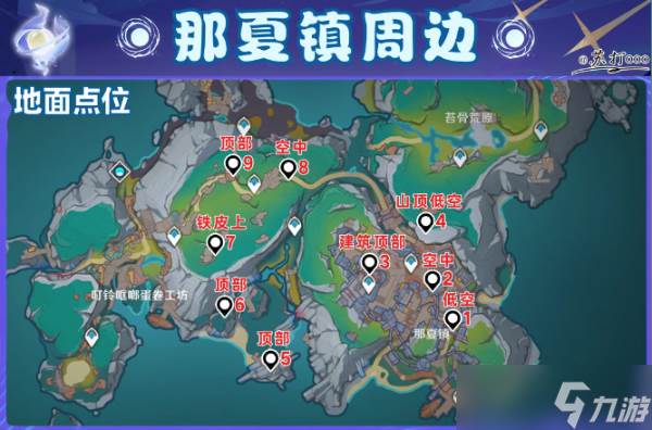 原神6.0挪德卡莱112个月神瞳全点位收集