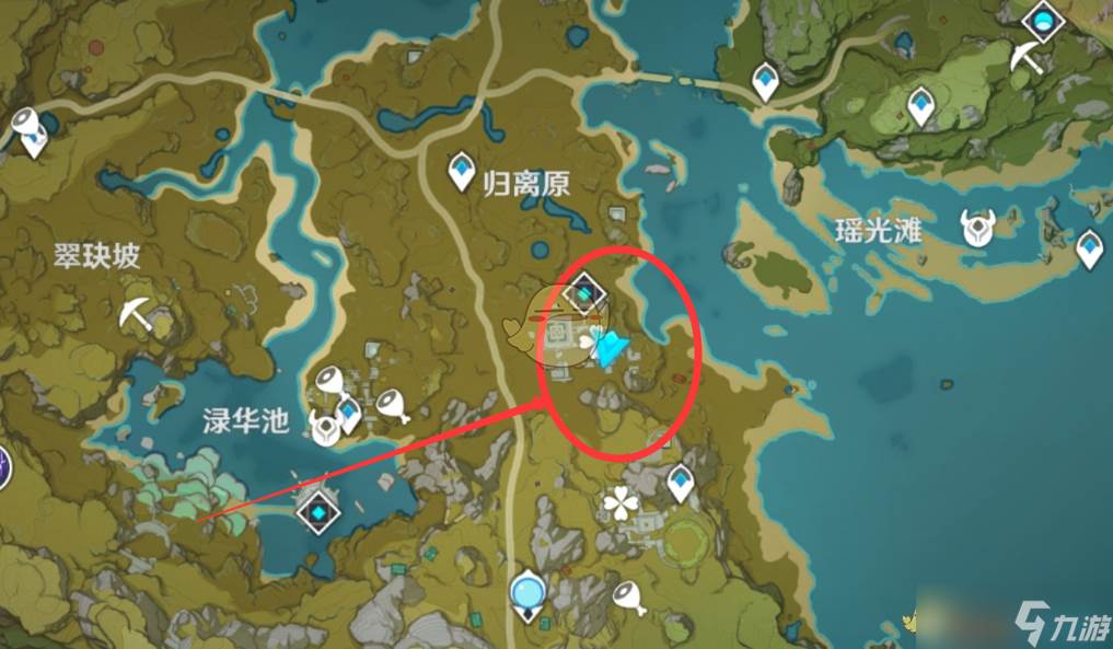 原神蜥蜴分布地图