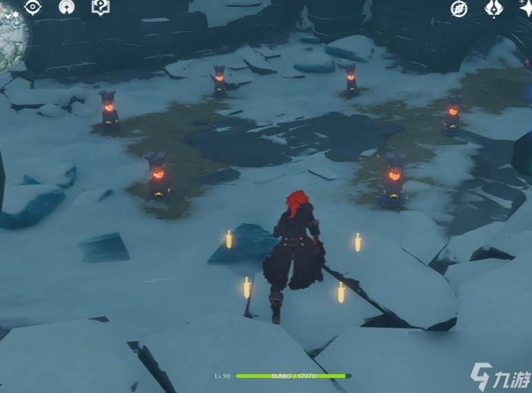 原神雪山星荧洞窟碎片怎样开