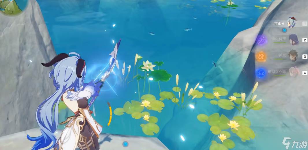 原神香菱找食材莲蓬怎么找