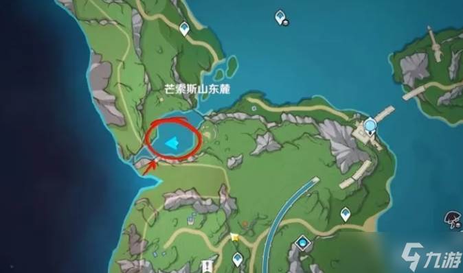 《原神》枫丹瀑布下的宝箱