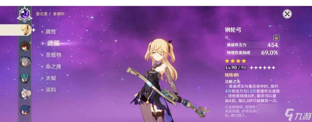 原神菲谢尔圣遗物套装全面解析