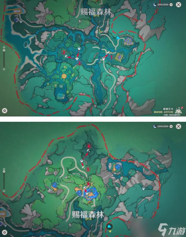 《原神》赐福森林6个隐藏摩拉箱在哪里