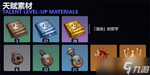 原神雅珂达突破材料天赋材料介绍
