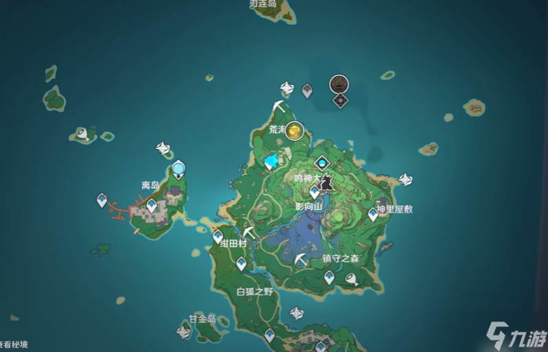 原神稻妻水下传送点解锁全攻略