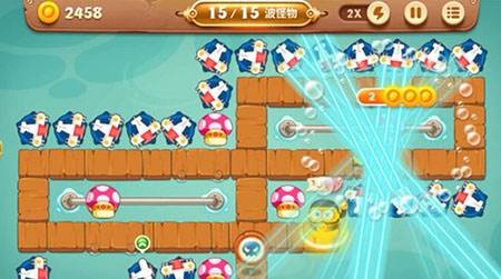 保卫萝卜3单机版码头46关攻略图片3