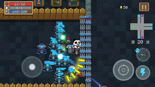 元气骑士99999万钻石版守护神殿攻略