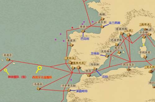 梦回大航海大地图详细标注3