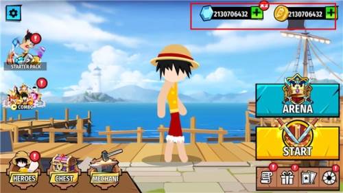 火柴人海贼大战无限金币无限钻石版图片1
