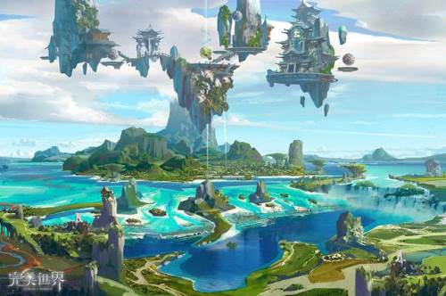 完美世界手游腾讯版宣传图