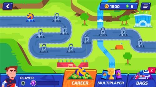 排球挑战游戏亮点