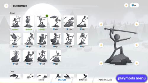 火柴人战争遗产3无限钻石版免费图片3