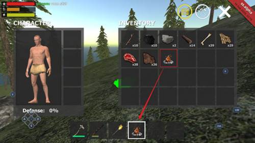 怎样搭建营火配图7