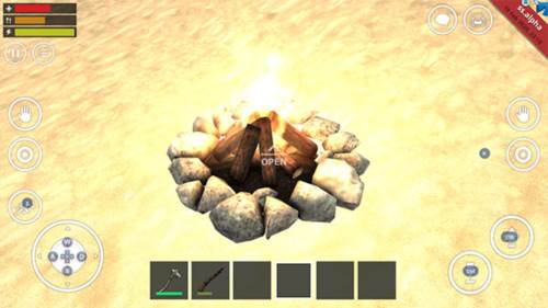 怎样搭建营火配图10