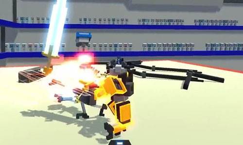 克隆机器人大乱斗游戏截图1