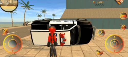 火柴人绳索英雄怎么当警察3