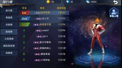 奥特曼热血英雄破解版无限角色6