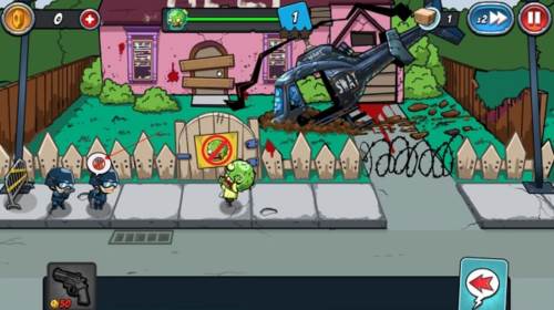 警察大战僵尸25