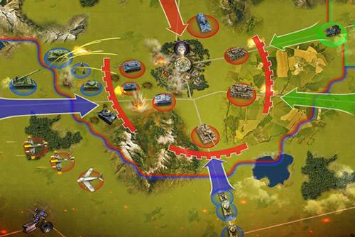 二战风云2顽石乐创版协同进攻玩法2