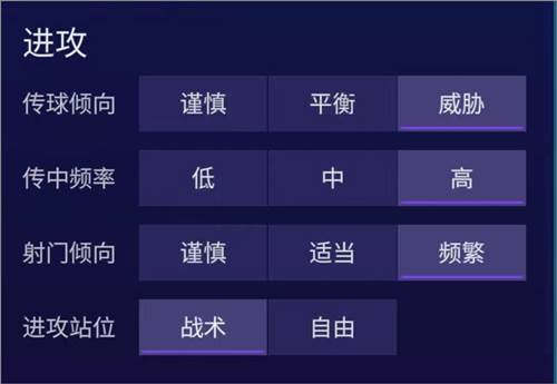 FC足球世界台服451阵型搭配3