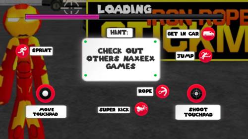 火柴人绳索英雄钢铁侠无限钻石无限金币图片5