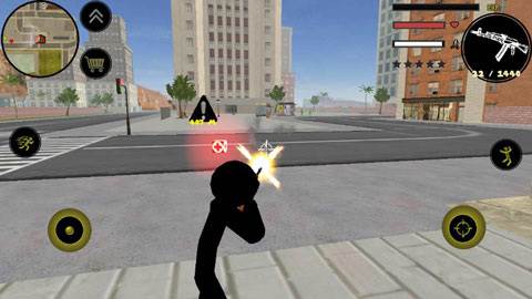 火柴人绳索英雄钢铁侠无限钻石无限金币图片6