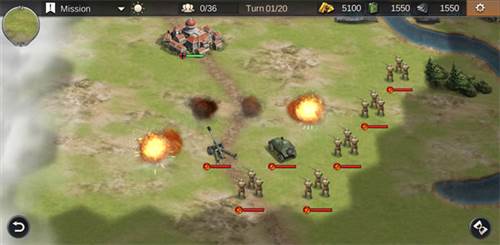 二战名将世界战争无限金币最新版新手攻略3