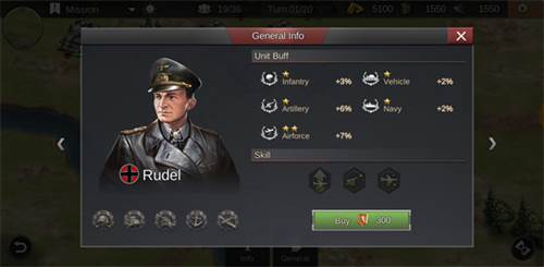 二战名将世界战争无限金币最新版新手攻略5