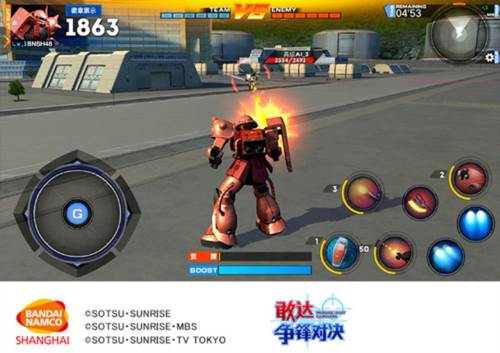 敢达争锋对决魅族版基本操作攻略2