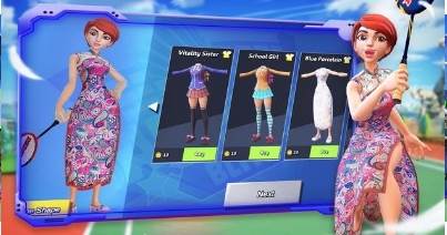 决战羽毛球游戏截图1