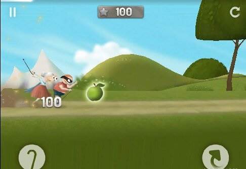 跑酷老奶奶英文版通关攻略2