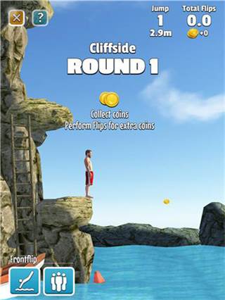 翻转跳水游戏截图2