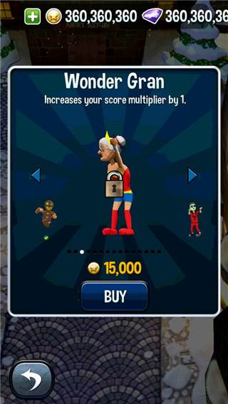 愤怒的老奶奶玩酷跑游戏截图4