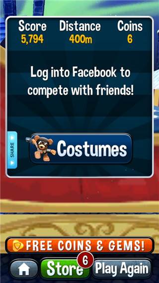 愤怒的老奶奶玩酷跑游戏截图7