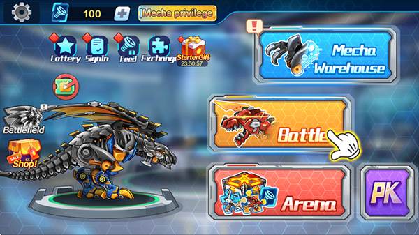 机甲斗兽场999999钻999999金币版14