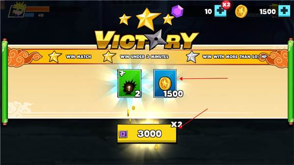 火柴人忍者忍者格斗中文版游戏截图5