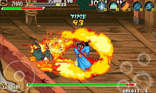 街机三国战纪风云再起手机版游戏截图1