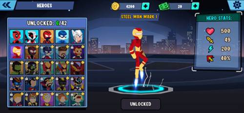 火柴人全明星乱斗最新版游戏截图13