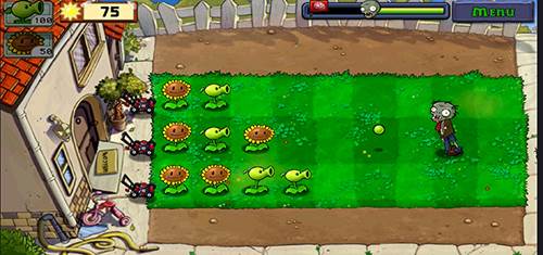 植物大战僵尸游戏截图1