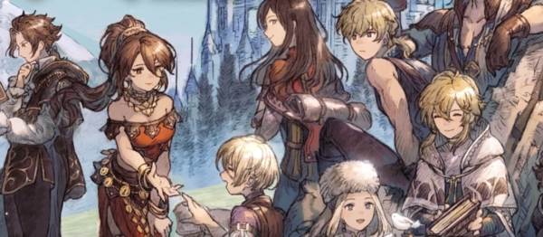 歧路旅人大陆的霸者国服宣传图