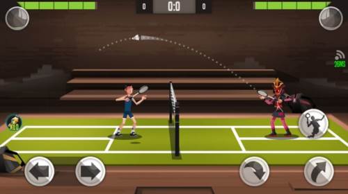 羽毛球高高手游戏截图5