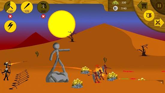 火柴人战争遗产召唤版绿色钥匙修改器游戏截图6