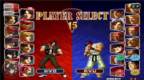 拳皇vs街霸游戏截图9