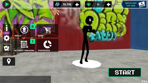 火柴人绳索英雄2v1.1远古版本游戏截图10