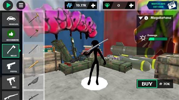 火柴人绳索英雄2v1.1远古版本游戏截图11