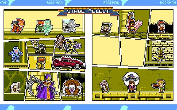 jojo的奇妙冒险洛克人游戏截图5