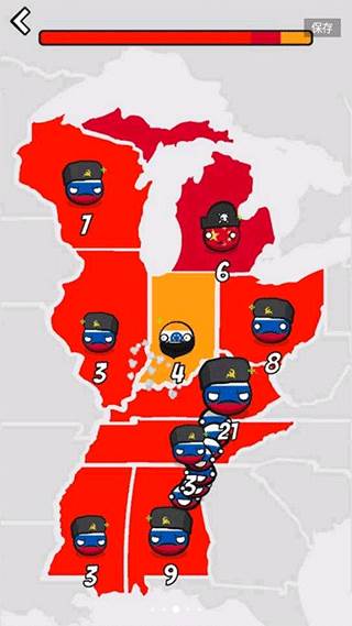 国家球战争游戏截图1