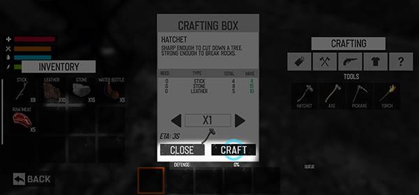 木筏生存森林2内置功能菜单版5