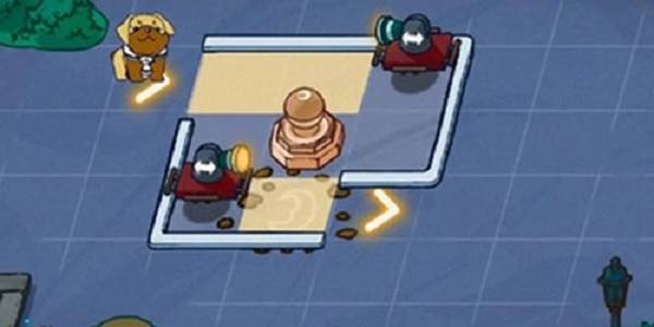 夜晚的路灯下总有人在散步