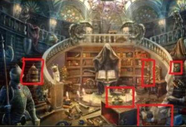 神秘之城寻物历险(Hidden City) 解密地球仪、机械头攻略配图7